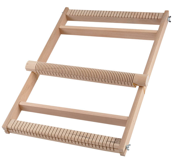 Handgefertigter Webrahmen mit 30 cm Webbreite