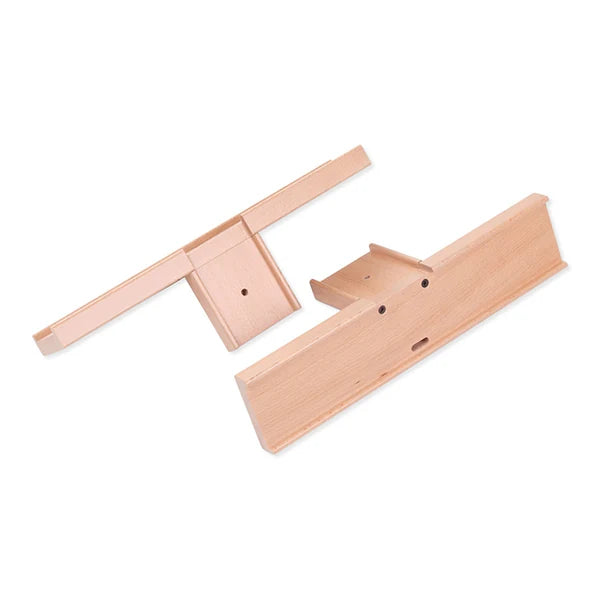Ashford Zubehörablagen-Set - 2 Holzschalen aus Buche für den Webrahmen-Ständer
