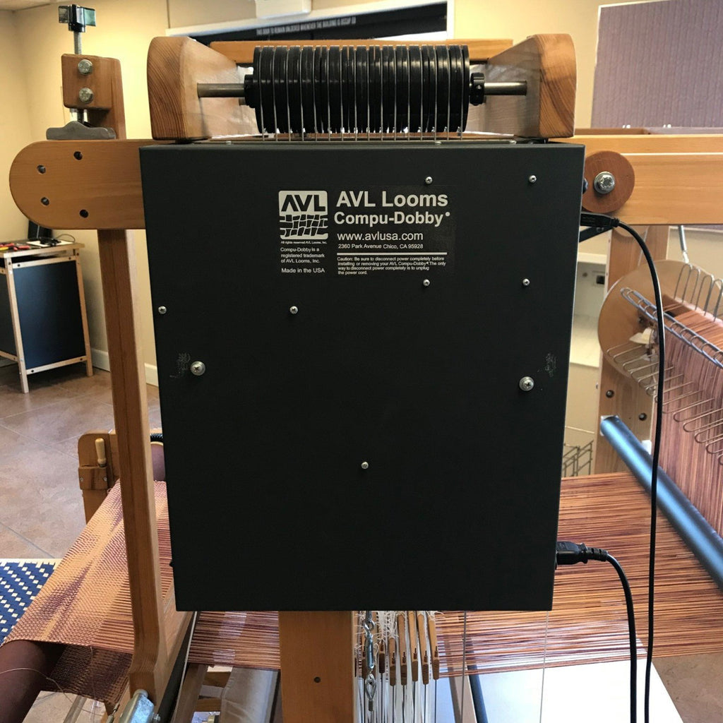 AVL A-Series Webstuhl – Rückansicht