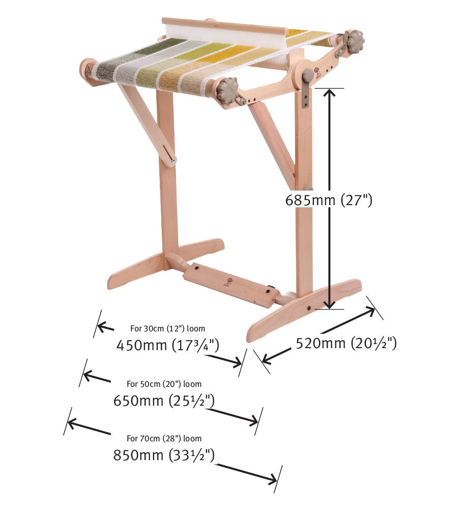 Standfuß für Ashford Knitters Webrahmen